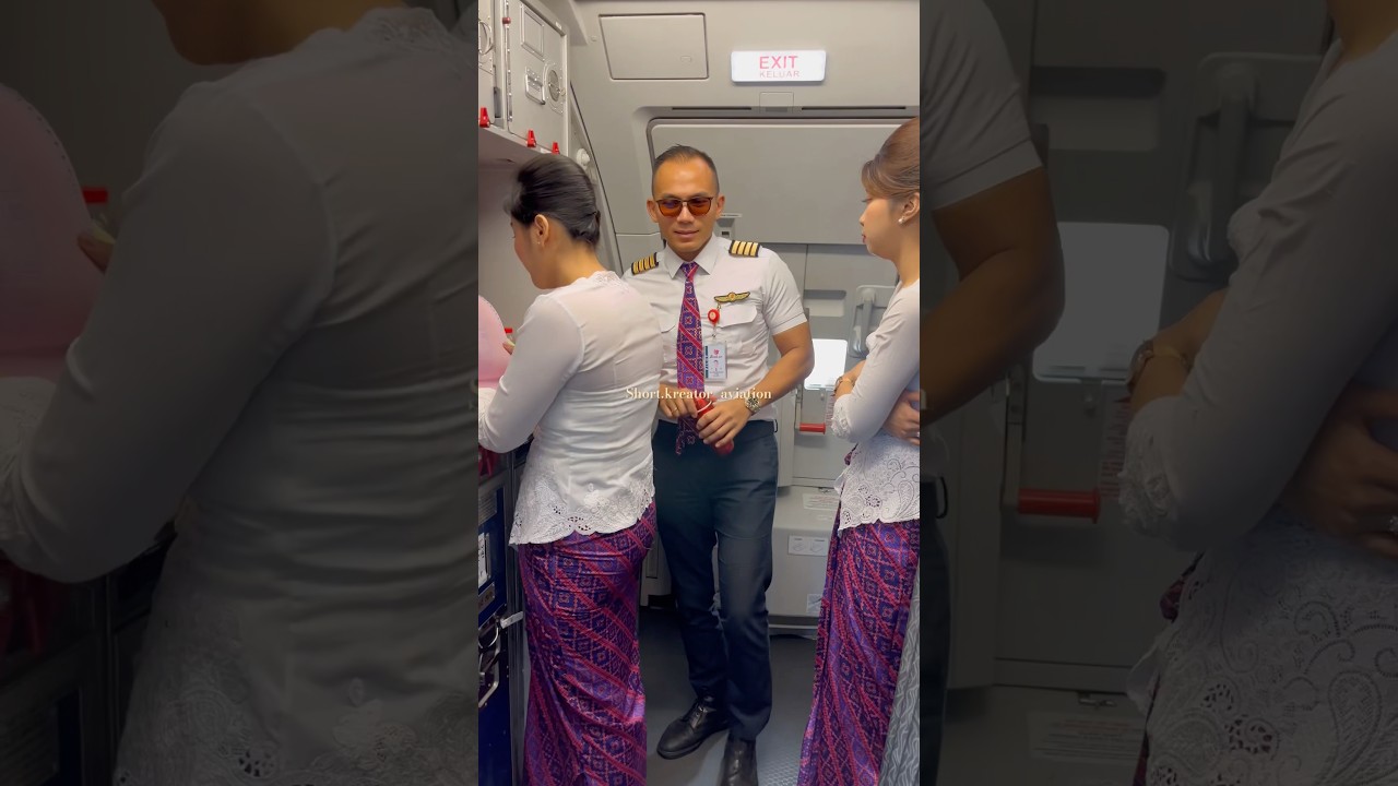 Pilot batik air ryan manggala ‼️ 
