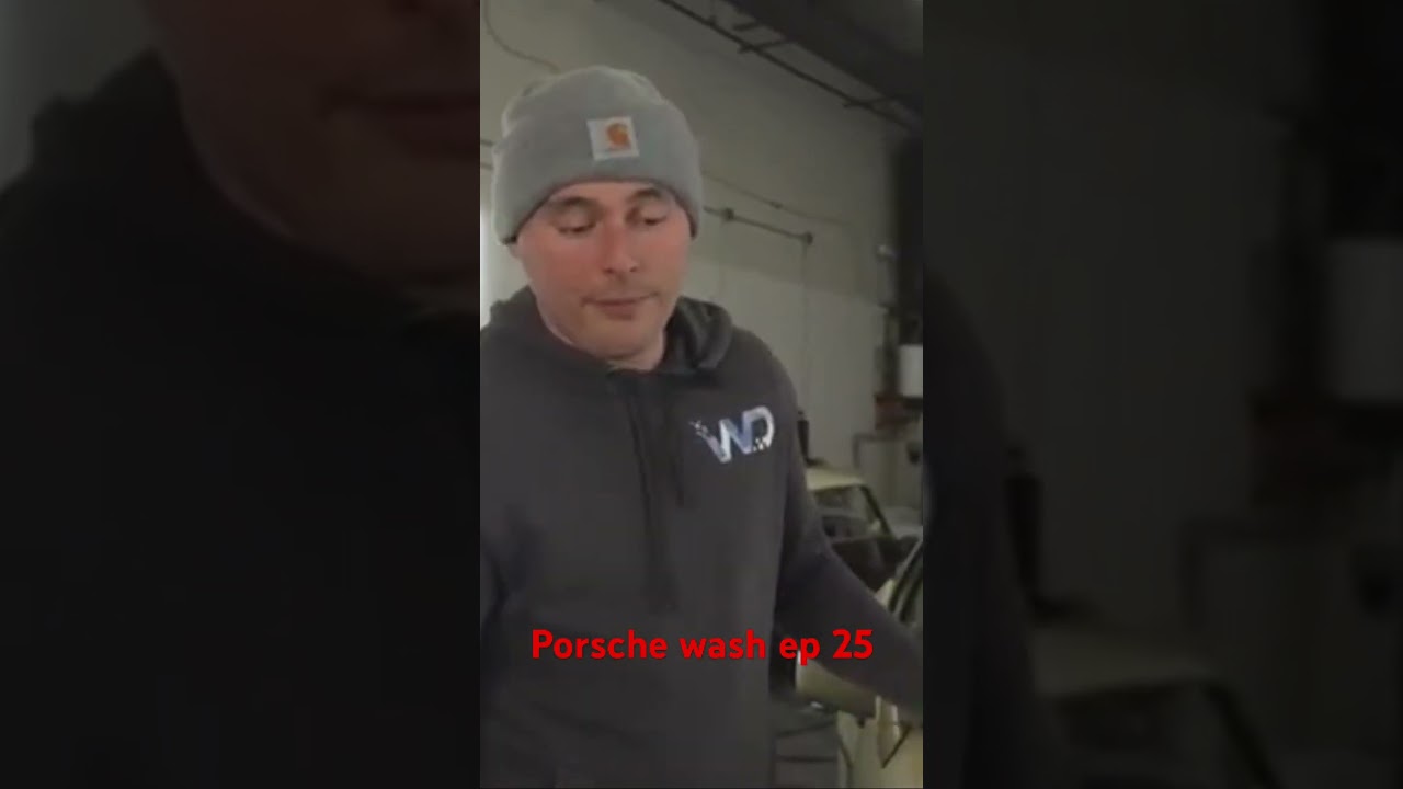 First wash after 15 years abandoned barn find Porsche ep 25|#detailing #luxurycar #mechanic