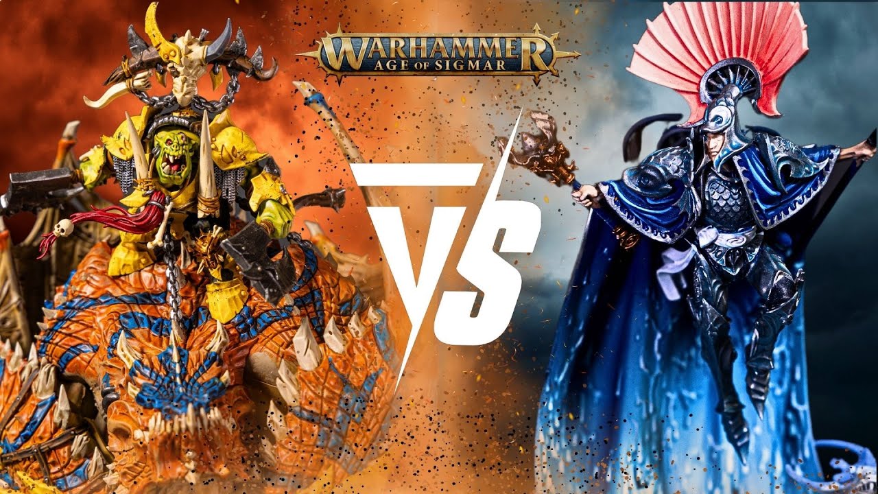 Ironjawz (NEW) Vs Idoneth Deepkin: Age of Sigmar 2000pts Battle Report