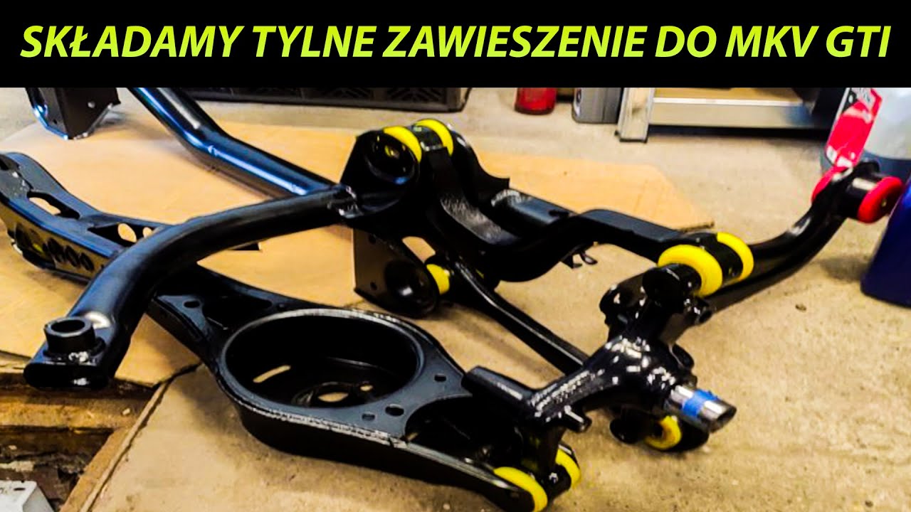 Montaż poliuretanów GOLF V (tył) odc.1