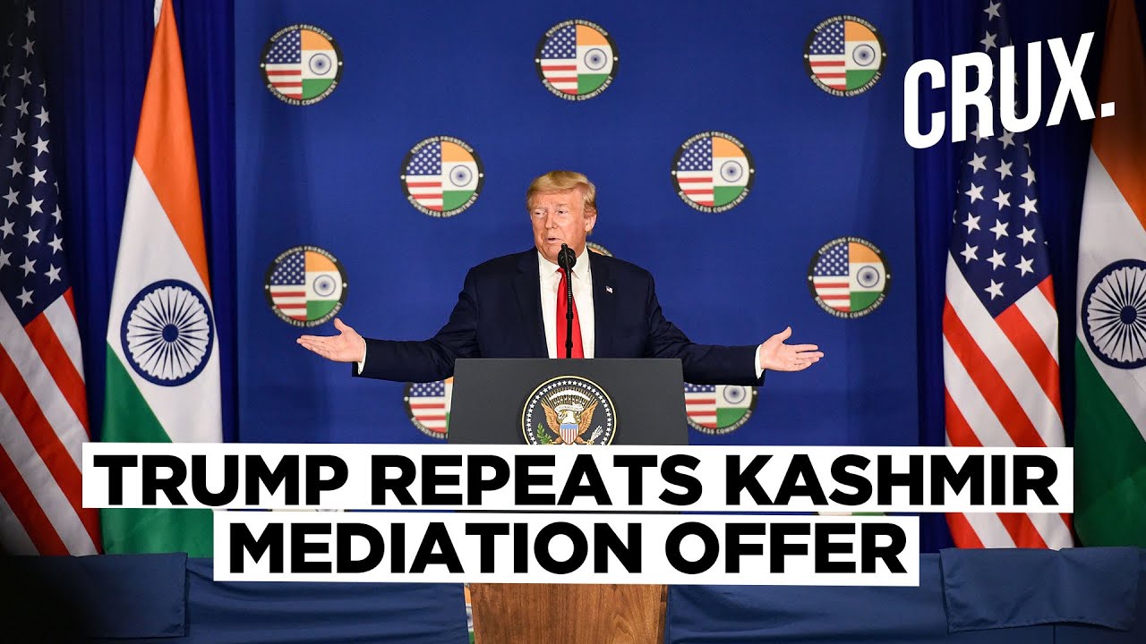 Trump Reiterates Offer to Mediate on Kashmir, Calls It a Big Problem Between India and Pakistan
