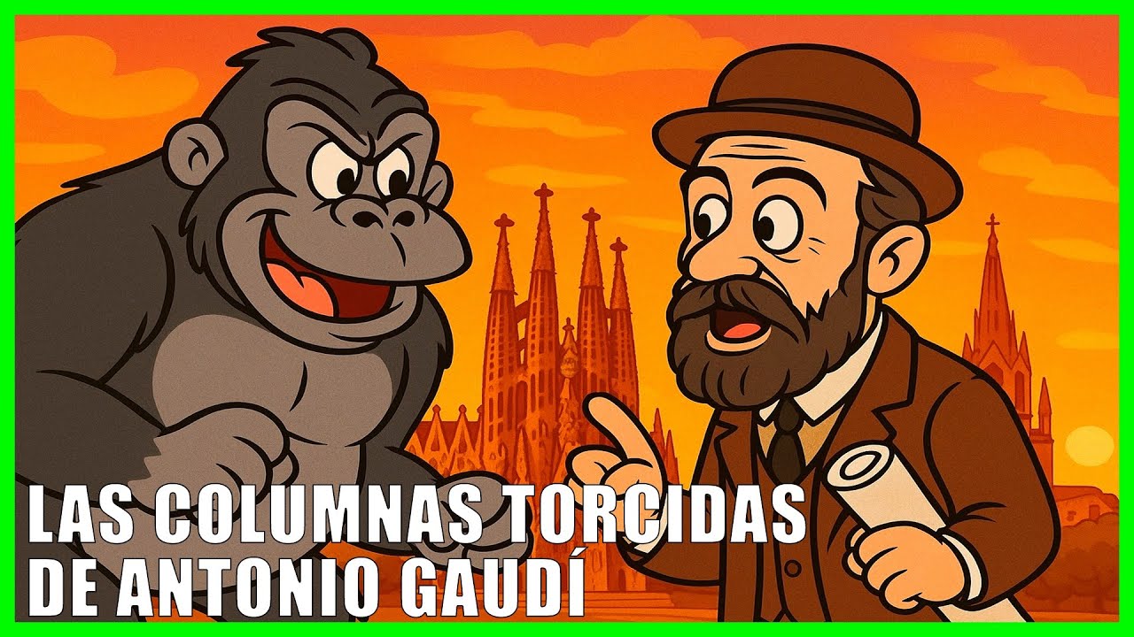 LAS COLUMNAS TORCIDAS DE ANTONIO GAUDÍ (SAGRADA FAMILIA)