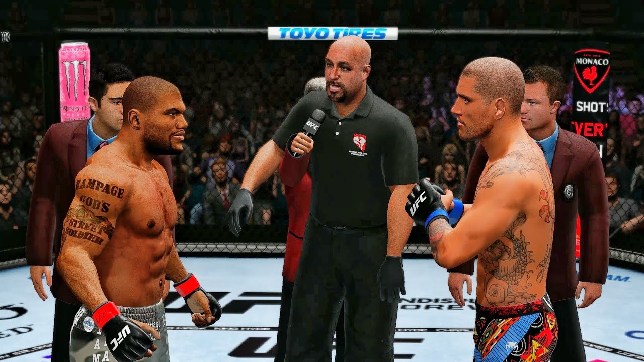 Rampage Jackson Vs Alex Pereira - UFC Lightheavyweight Championship Match | UFC Undisputed 3 