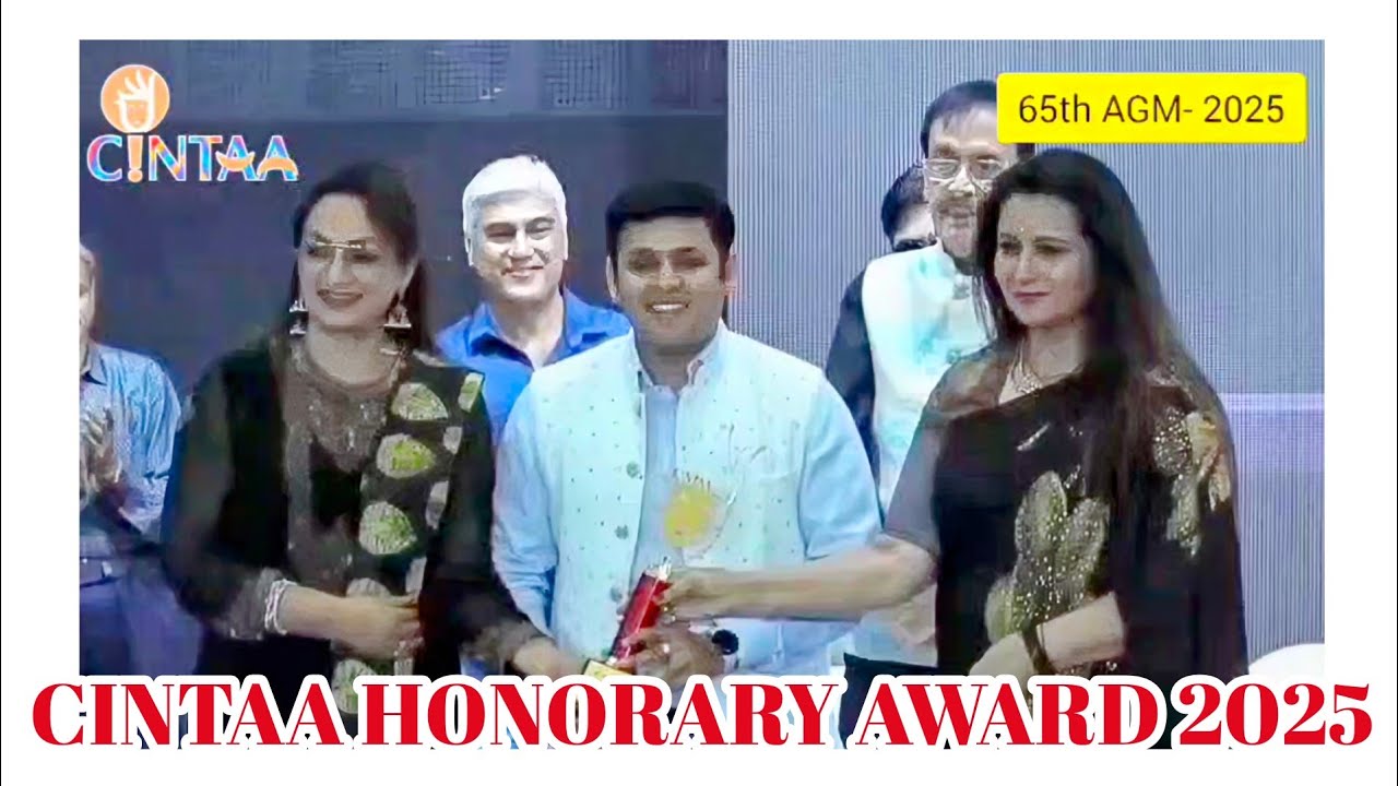 CINTAA Honorary Award | Dev Joshi | 2025 | Contribution to Acting Industry | India