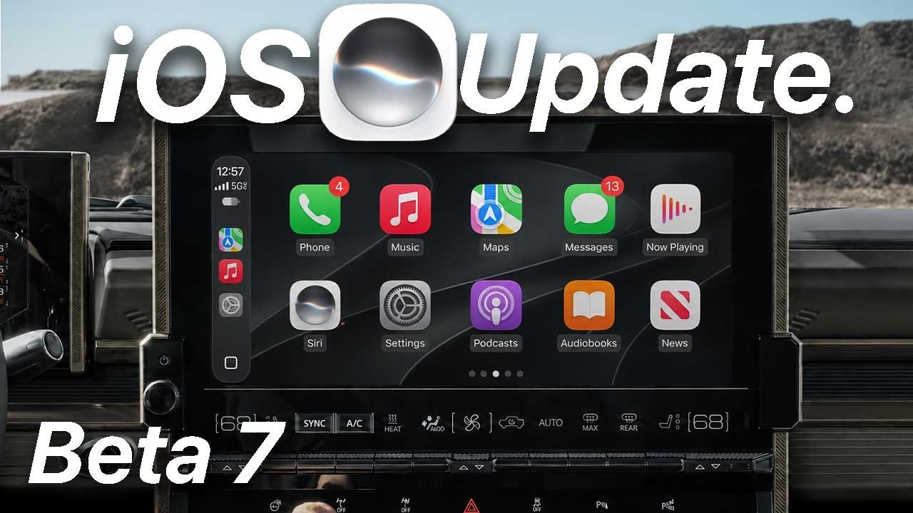 iOS 27 Beta 7 снова изменила CarPlay!