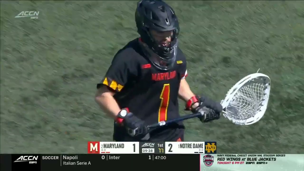 Notre Dame vs Maryland  College lacrosse 2025