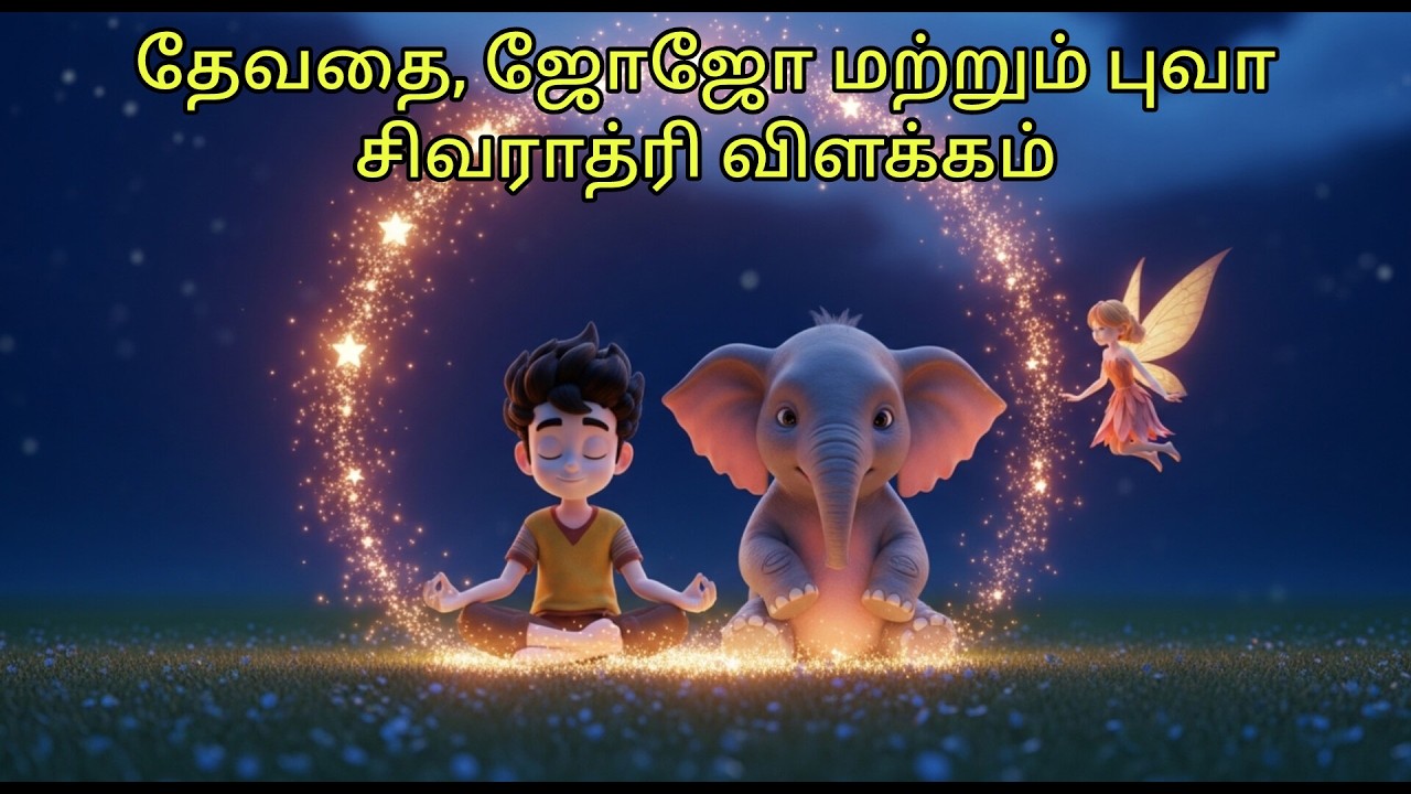 தேவதையின் சிவராத்திரி விளக்கம் | Fairy talks Shivraatri | Tamil Moral Story - 2 | Tamil Fairy tales 