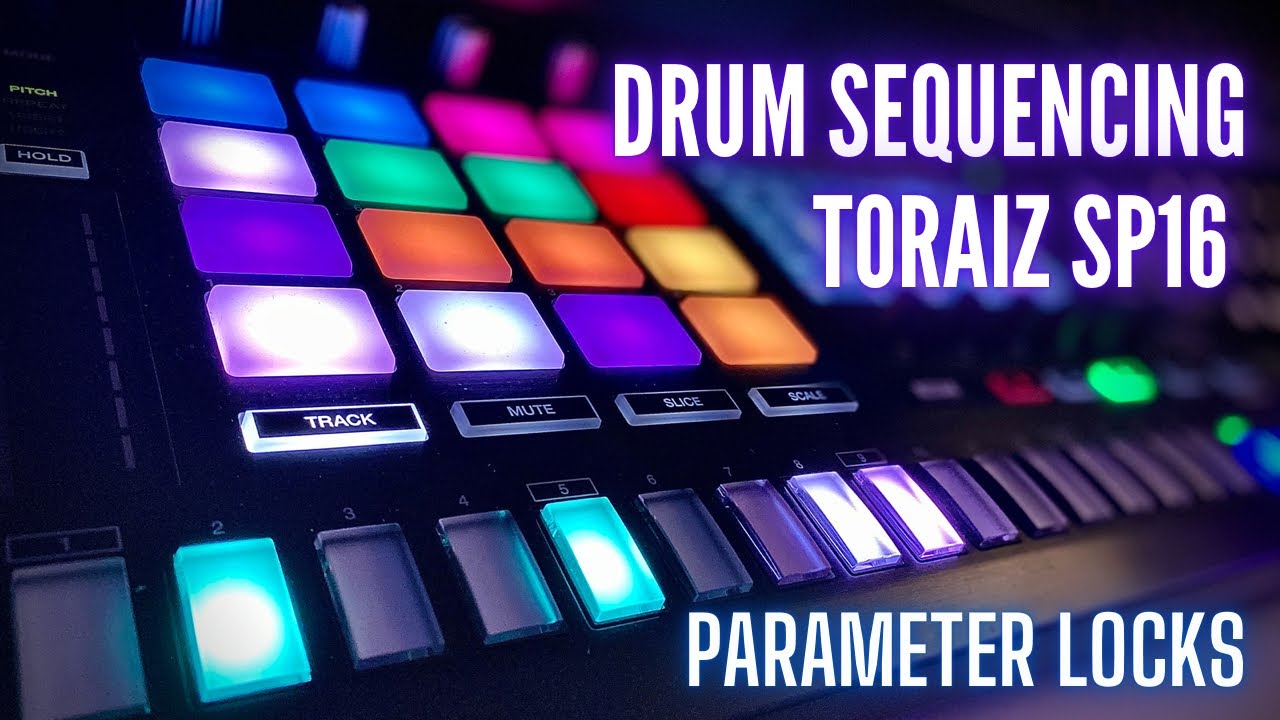 Pioneer Toraiz SP16 // Drum Sequencing + Parameter Locks