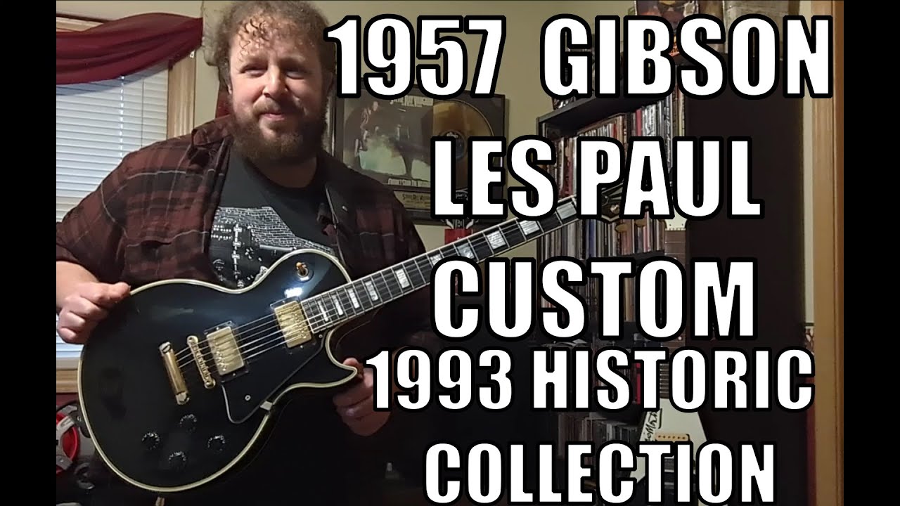 One of the first 1957 Gibson Les Paul Customs from Gibson's Historic Collection