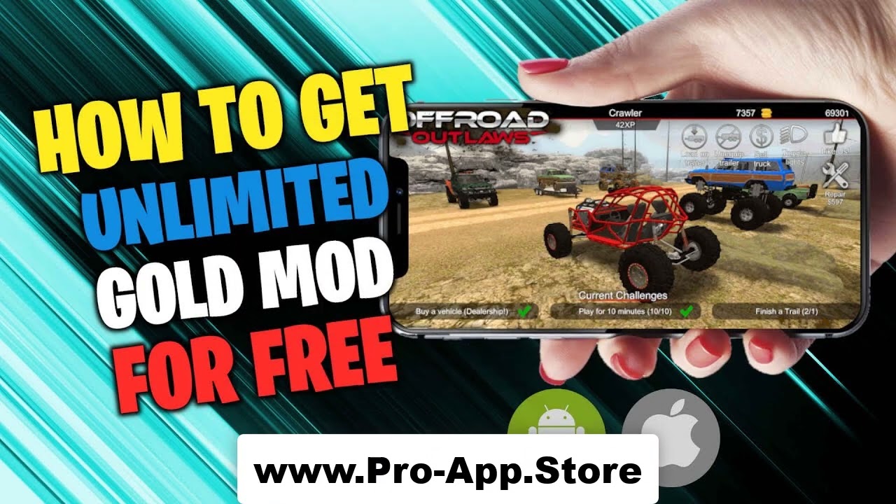 Offroad Outlaws Unlimited MOD - Unlimited Money Glitch $3 Million in 30 seconds!!!