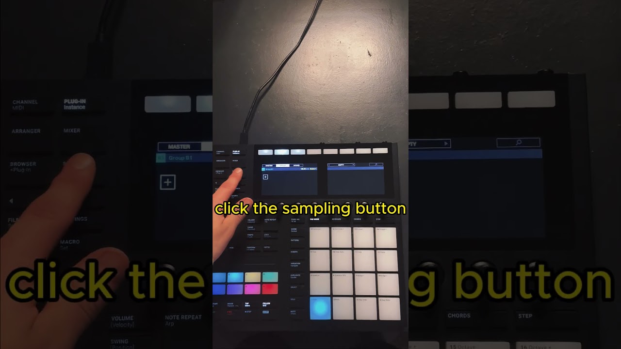 Mastering Kanye-style Sampling on Maschine MK3 🎶 #kanyewest  #sampling   #drummachines #maschinemk3