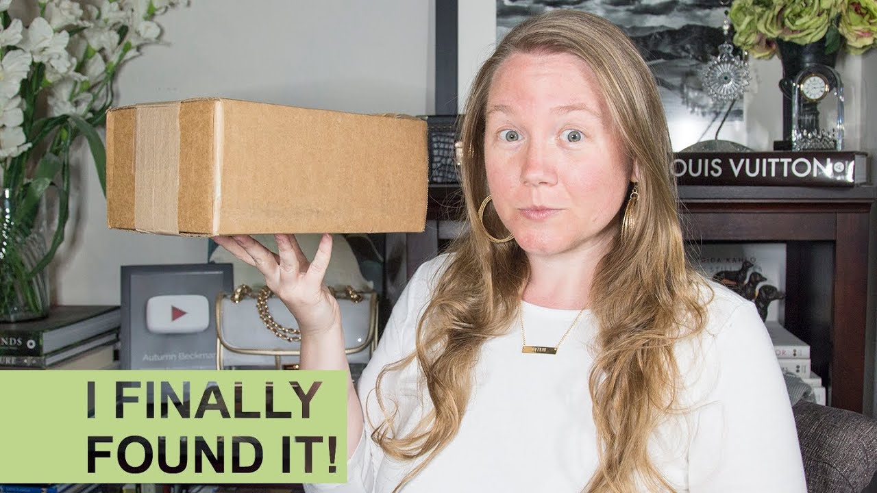 UNBOXING: Impossible to Find LOUIS VUITTON Sunglasses Case MM Damier Azure || Autumn Beckman