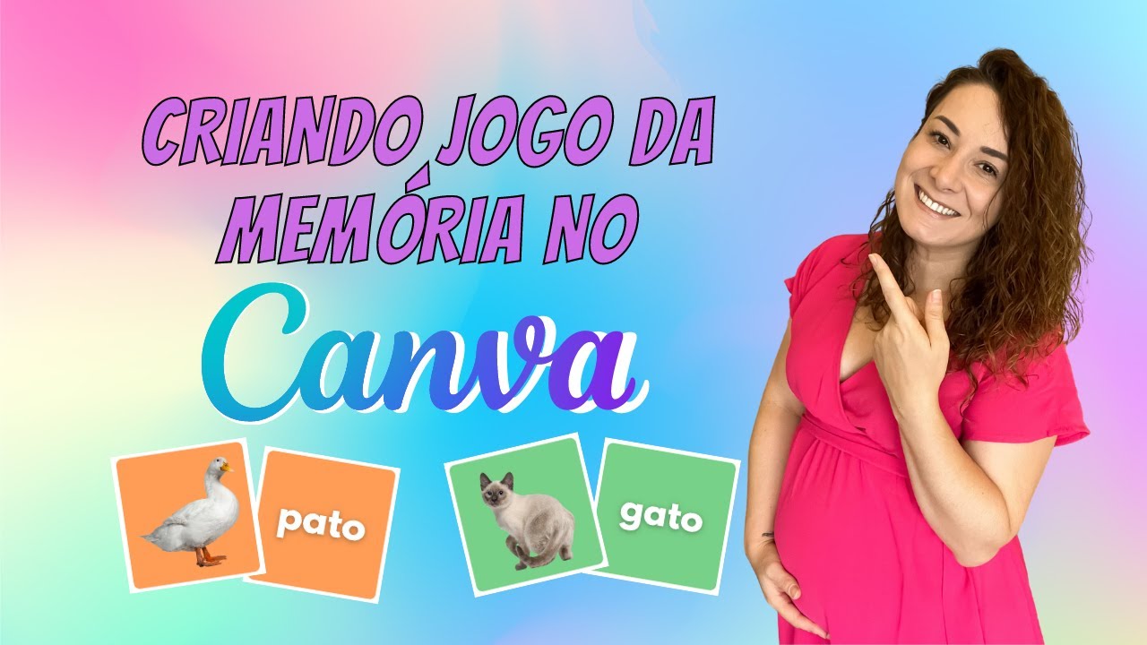 COMO CRIAR JOGO DA MEMÓRIA NO CANVA - FÁCIL E RÁPIDO!