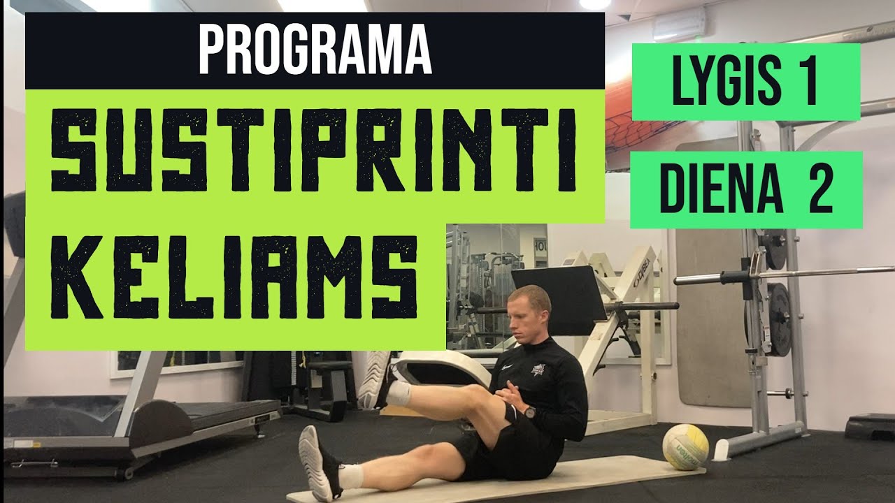 Pratimai skirti stiprinti kelius ir mažinti kelių skausmą /Lygis 1 Diena 2 /Atsikratyk kelių skausmo