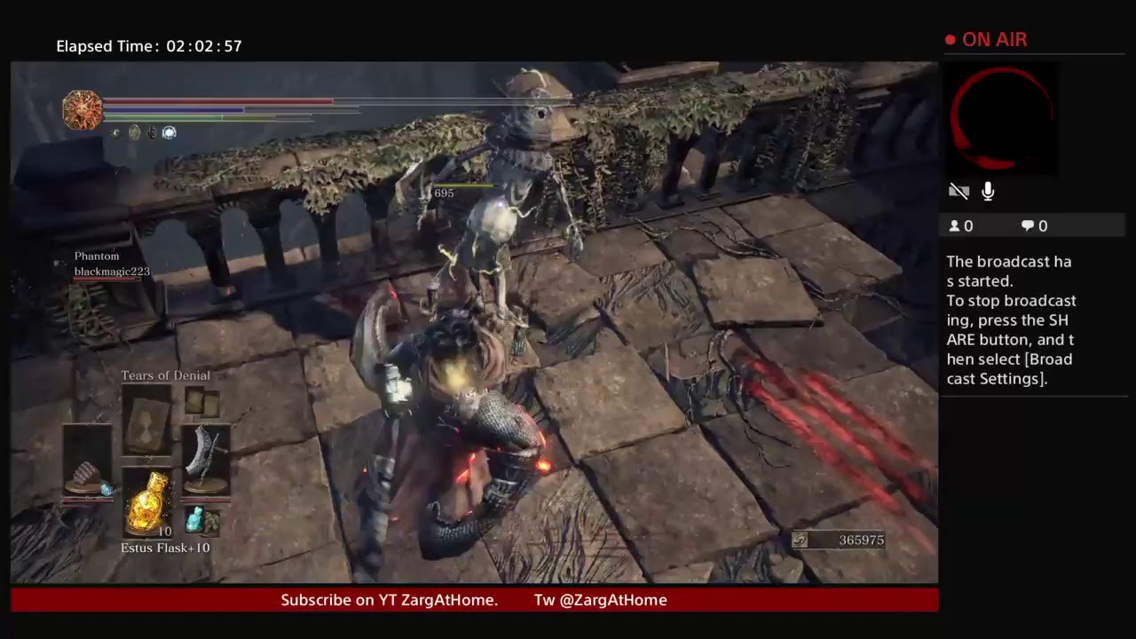 Zarg's Dark Souls 3 Superstream feat. Greg - NG+3 - Cemetery of Ash to Cathedral of the Deep