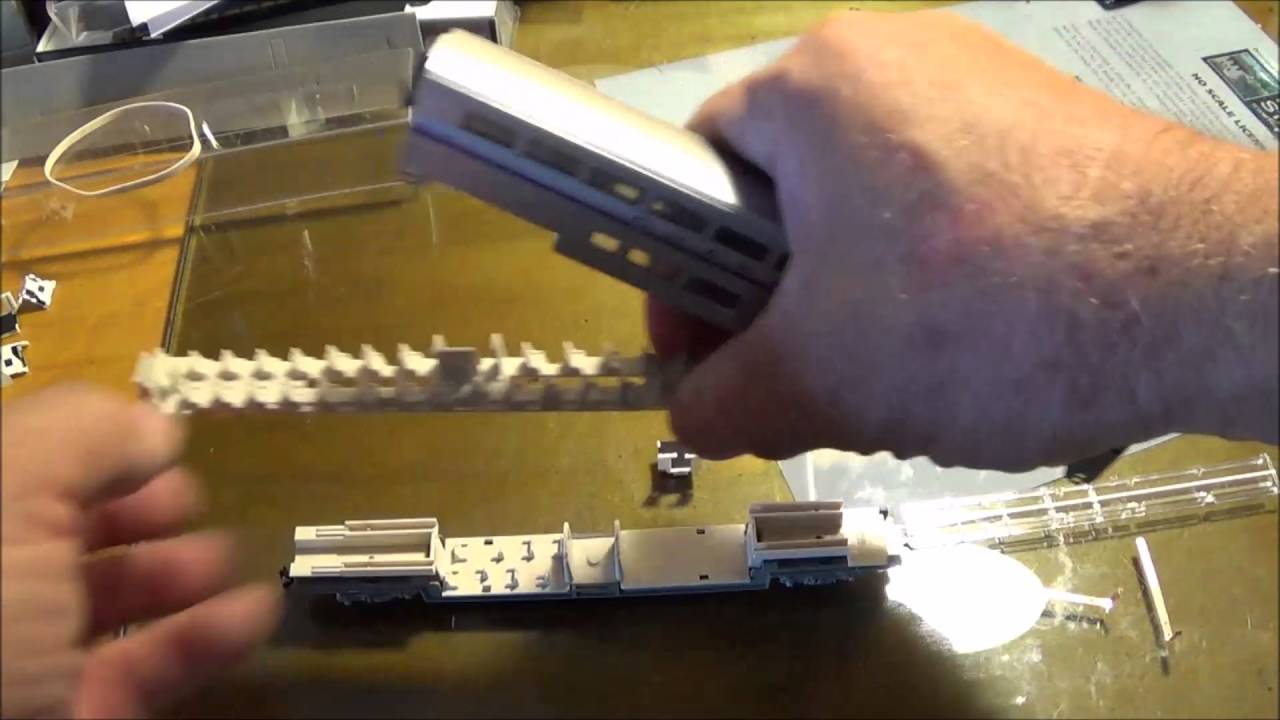 N Scale Kato Passenger Light Kit Install