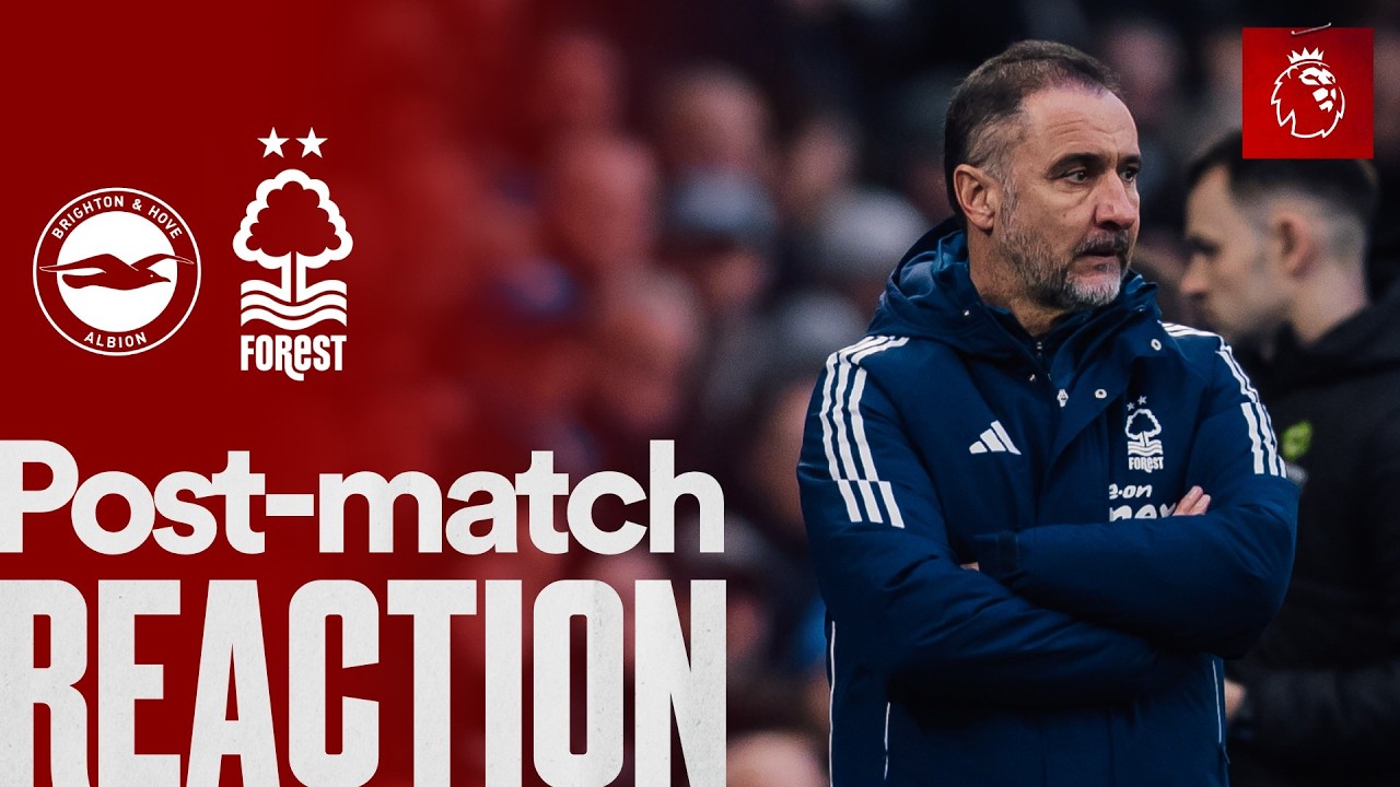 Vítor Pereira’s Reaction 🗣️ | Brighton 2-1 Nottingham Forest | Premier League