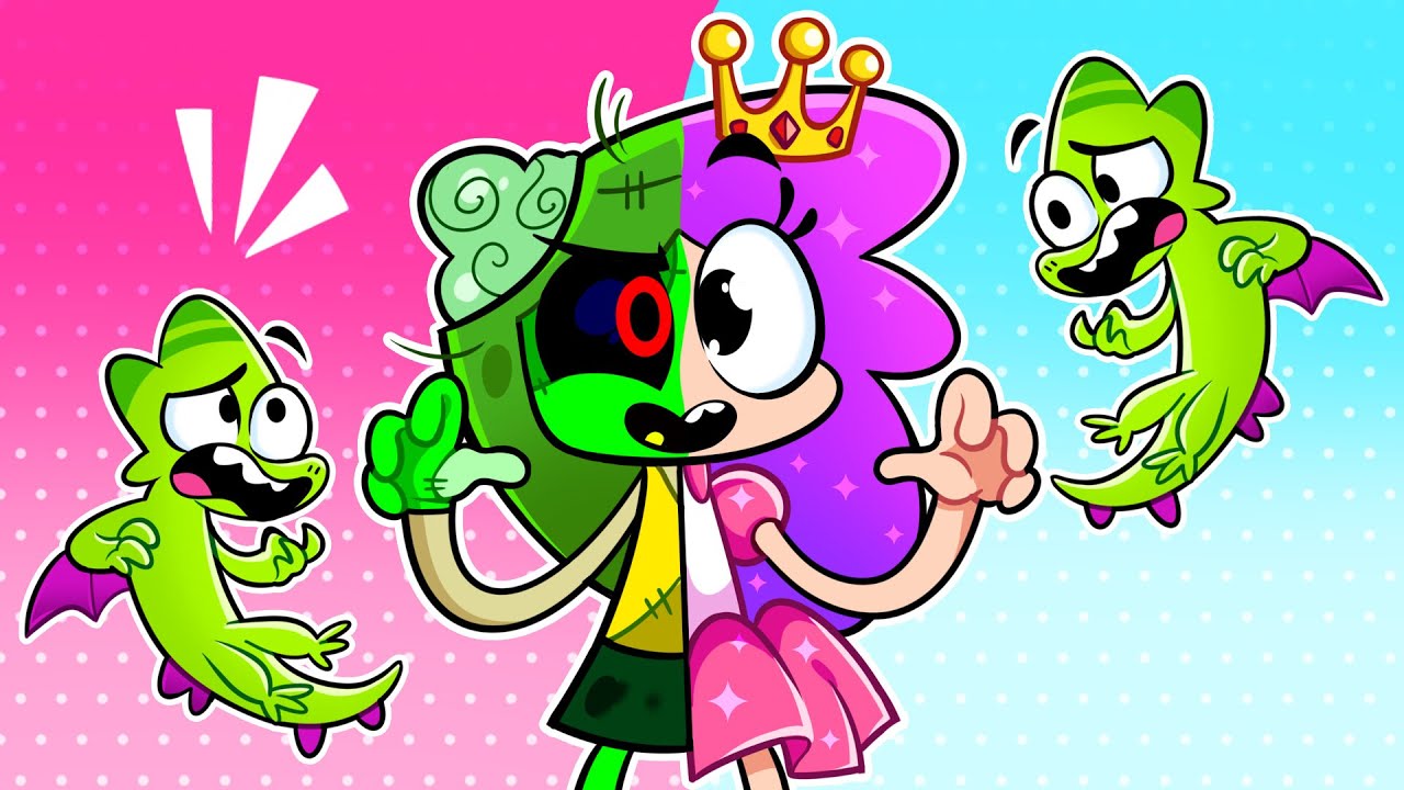 A Princess Zombie in the Royal Family?! 😱👑 Save the Kingdom! | Funny Cartoons for Kids