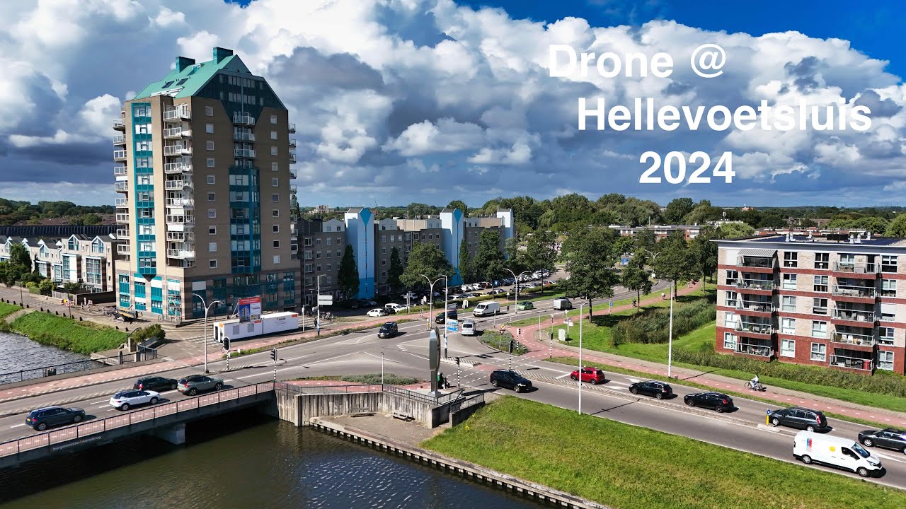 Drone Impression of Hellevoetsluis - 2024