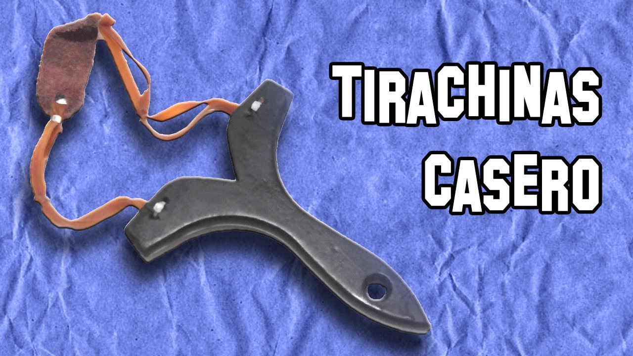 Cómo Hacer un Tirachinas Casero o Resortera | How to Make a Home or Slingshot Slingshot