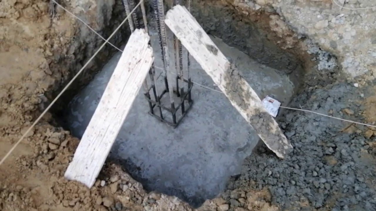 Depth of Footing Mistakes on Construction Site - Civil Engineering Videos #CivilEngineering