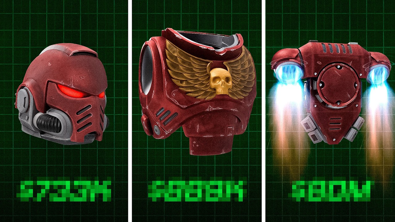 The True Cost of Space Marine Power Armour!