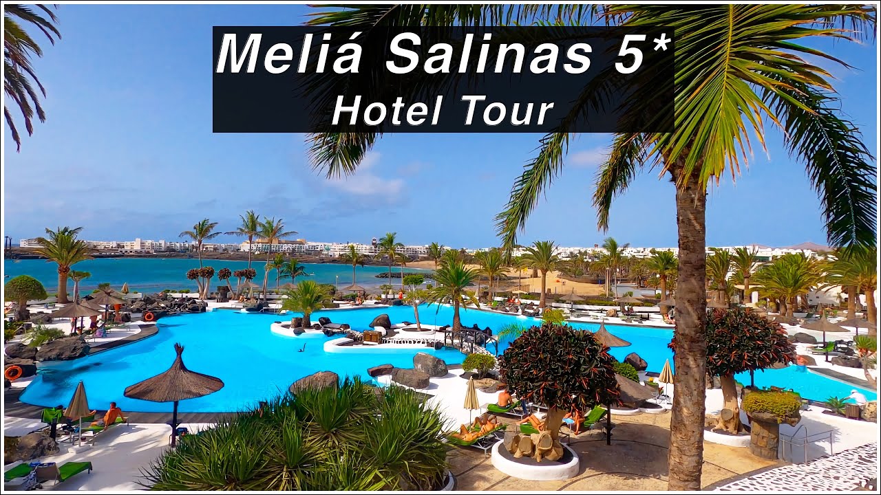 [4K] Paradisus by Meliá Salinas Lanzarote 5* | Hotel tour | Costa Teguise