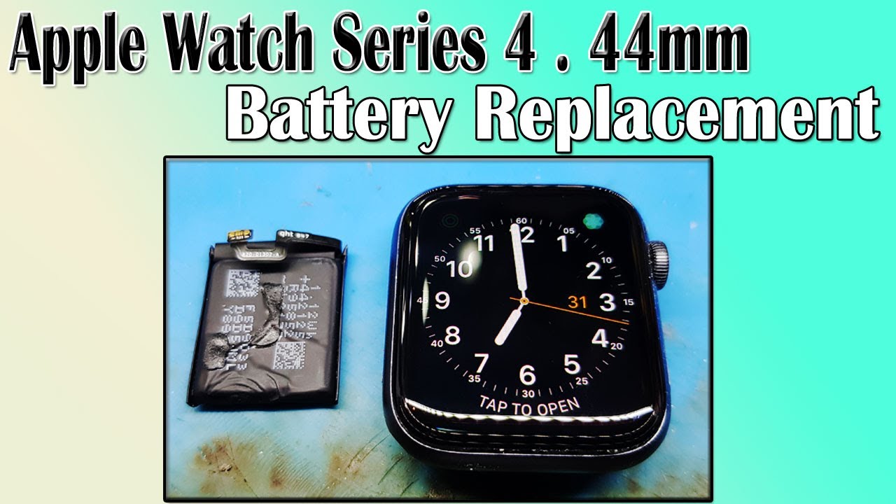 Apple Watch Series 4 44mm Battery Replacement || Apple Watch Battery Problem