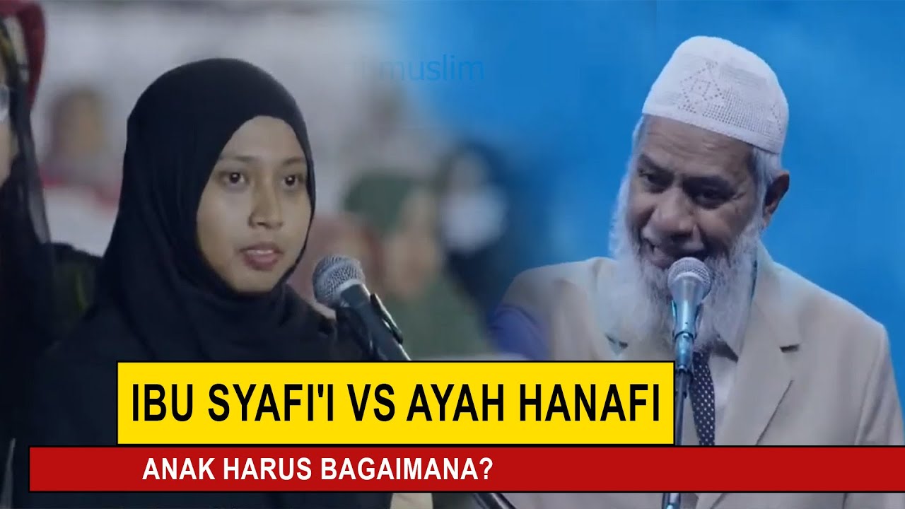 TAK PERLU IKUT MAZHAB Ibu Syafi'i & Ayah Hanafi, Dr Zakir Naik Beri Jawaban Tegas!