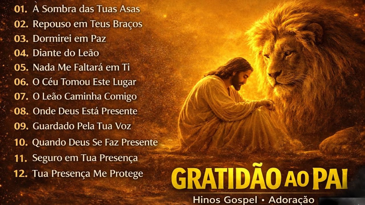 Gratidão a Deus 2026  Hinos e Louvores Gospel Para Sentir a Presença de Deus