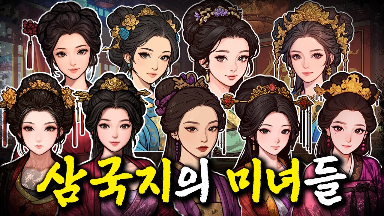 정사 삼국지에 등장하는 삼국지 미녀들