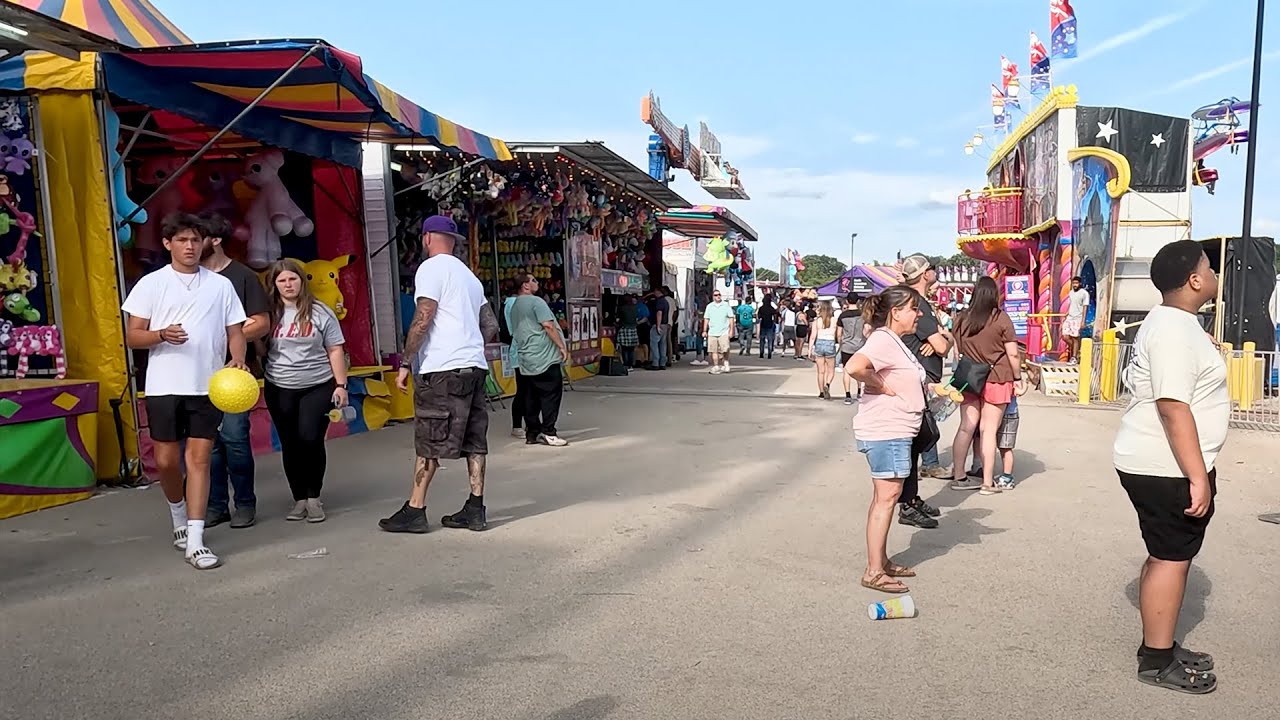Walking Around the 2024 Illinois State Fair