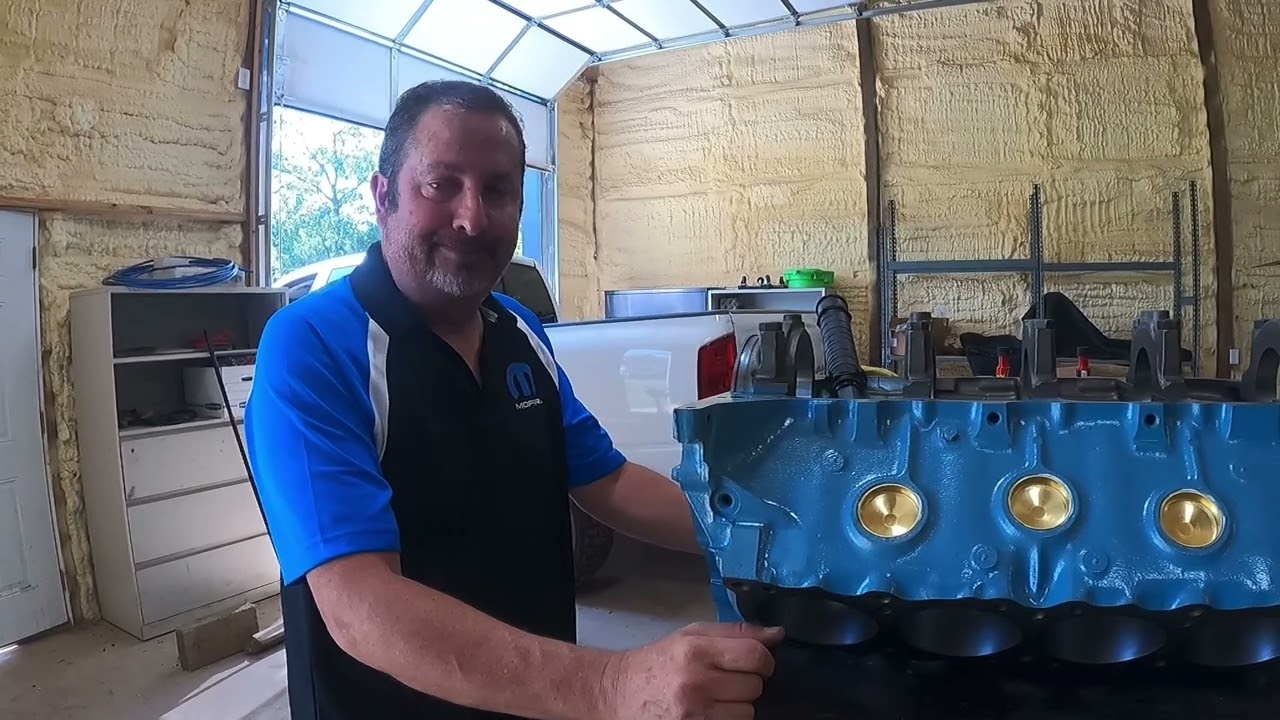 Pontiac Oil Mod для роликового кулачкового механизма