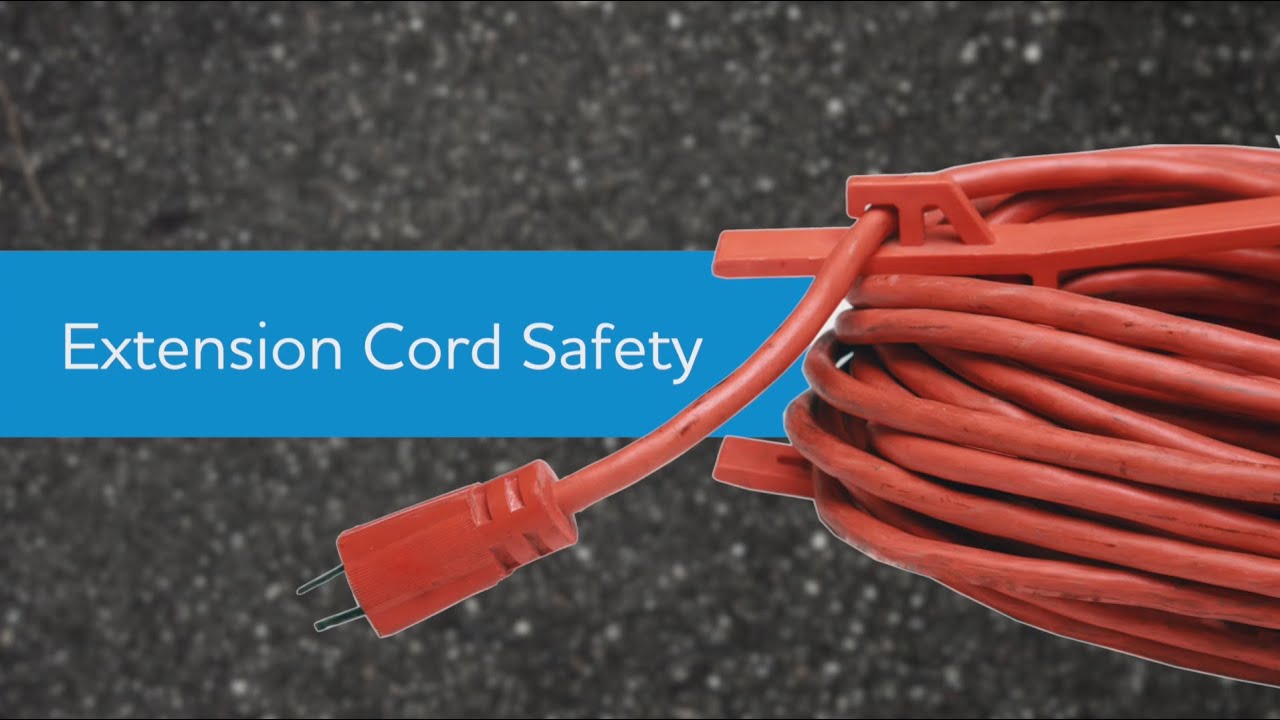 Extension Cord Safety - Supervisor Safety Tip Series