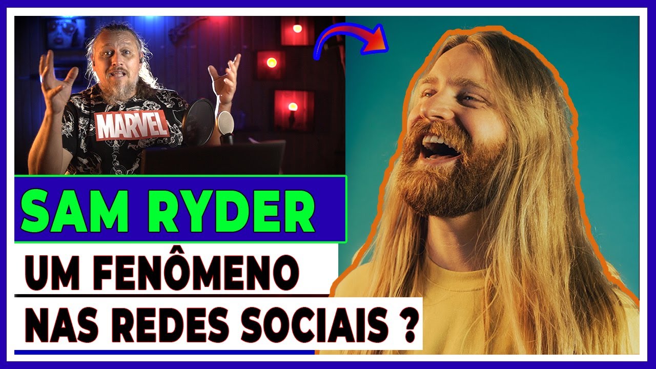 SAM RYDER, CANTOR FENÔMENO NAS REDES SOCIAIS ?(Análise Vocal)