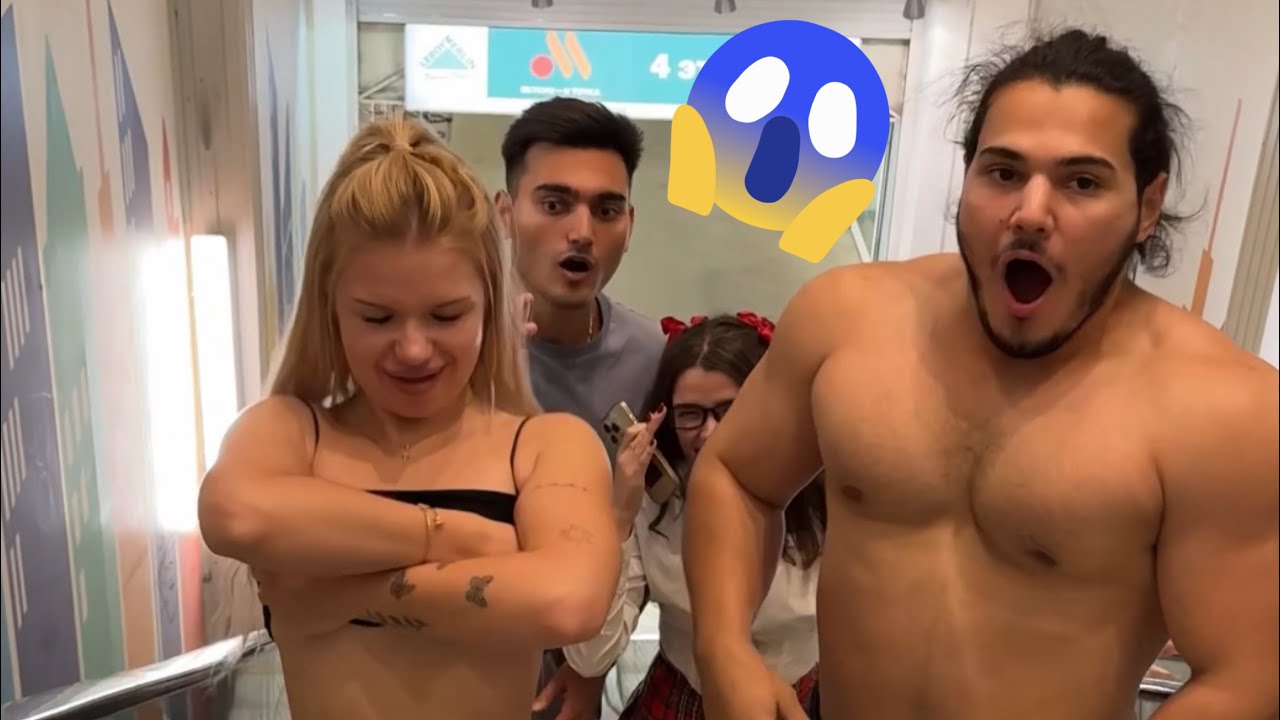 Extreme prank with TOUCHING people in the MALL /2024 by  @guychovezov