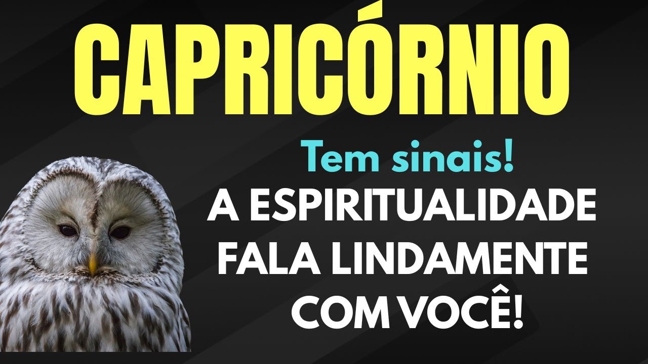 CAPRIC&Oacute;RNIO 😱O UNIVERSO TE MOSTRA UM SINAL, ALGO GRANDE VAI ACONTECER 🖤🌟