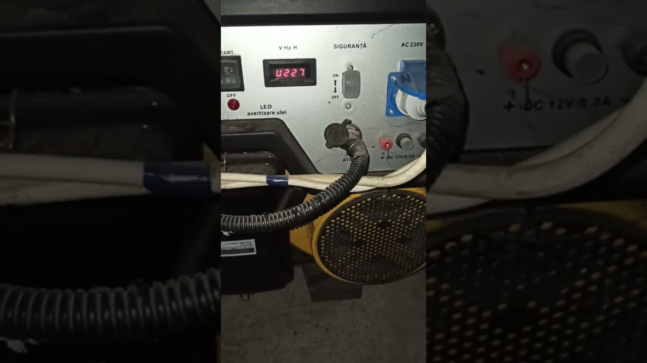 Generator curent, Stager FD 6500E, 5.5 KW, motor 13 CP,+ATS-pornire automată la căderea tensiunii