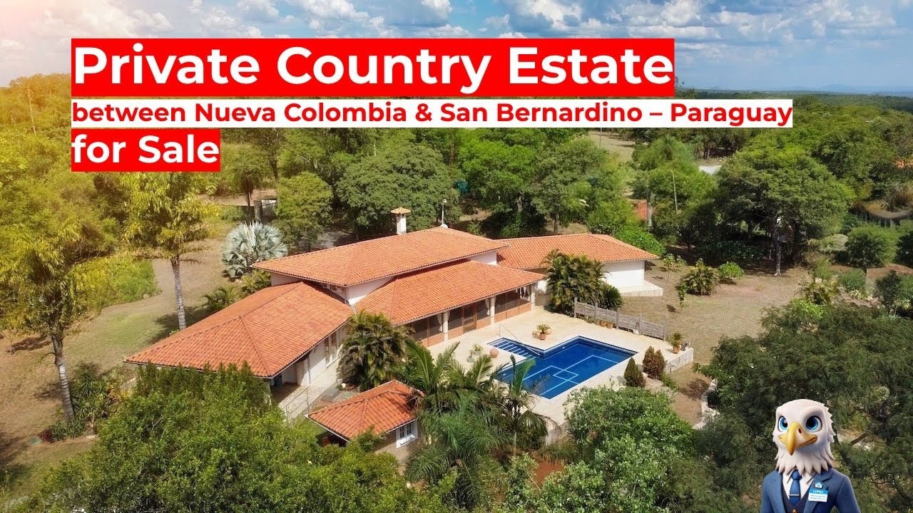 Exclusive Nature Estate between Nueva Colombia and San Bernardino-#adlerpy 392 - Immobilien Paraguay