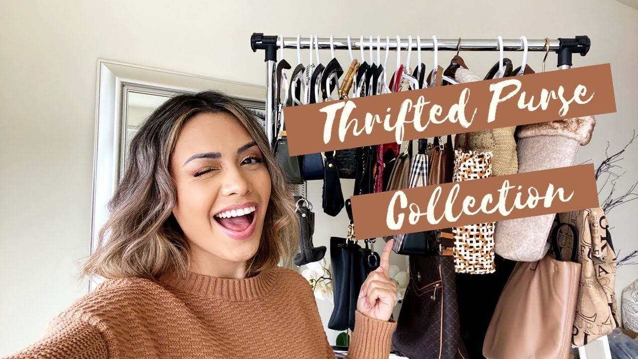 MY THRIFTED/SECONDHAND PURSE COLLECTION! | 2020