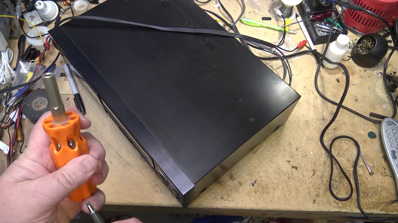 Teac V850 Cassette deck with a speed problem overhaul