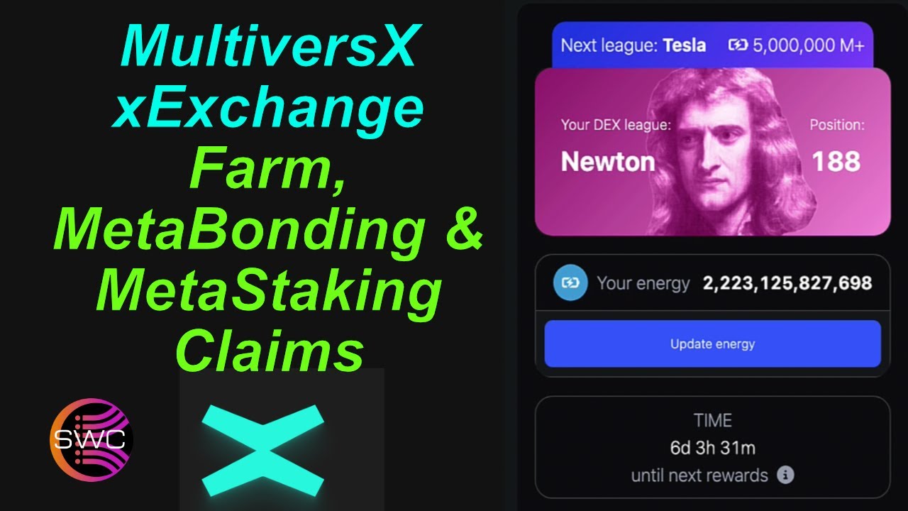 xExchange DEX: Farm, Metastaking, Metabonding & ZoidPay Shopping Pool Claims + Xportal Staking EGLD!