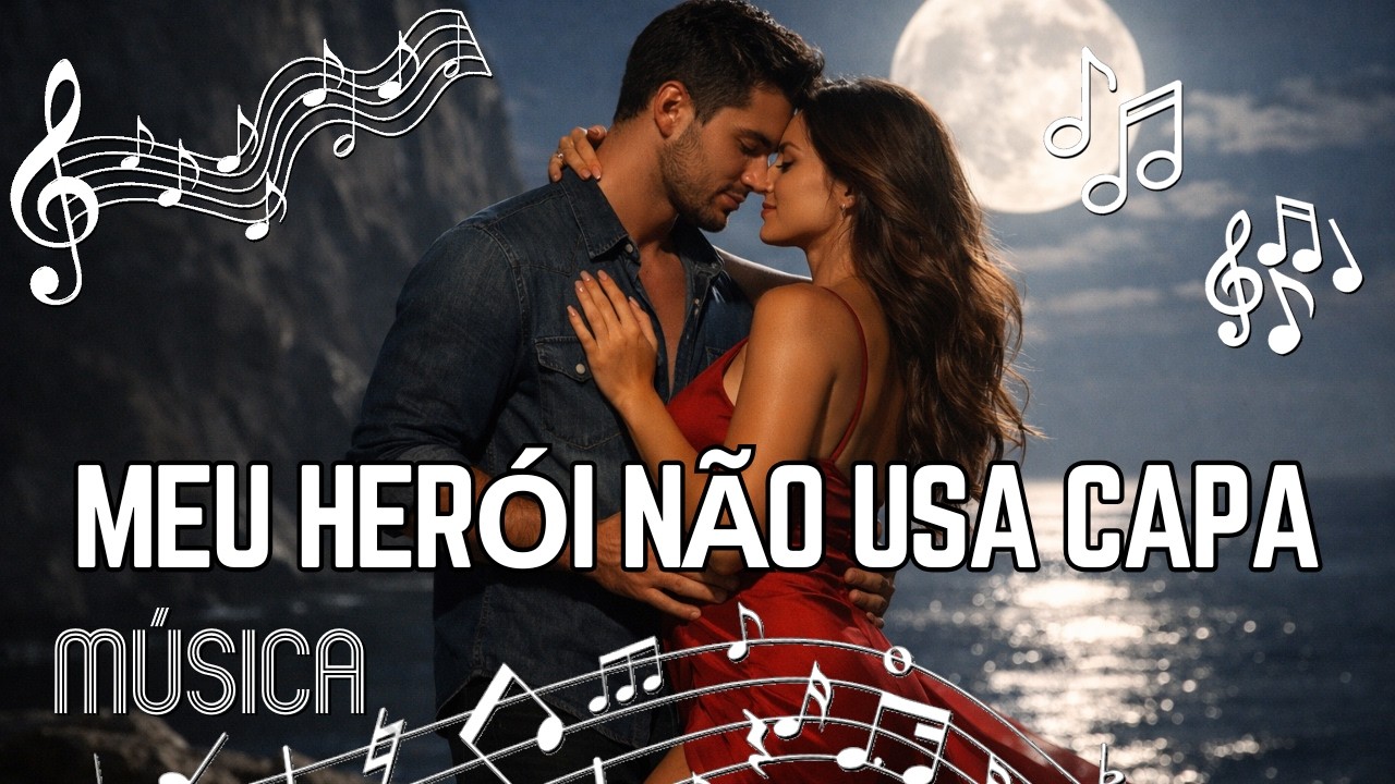🎵Meu Herói Não Usa Capa… Mas Salva Meu Coração💘— Música