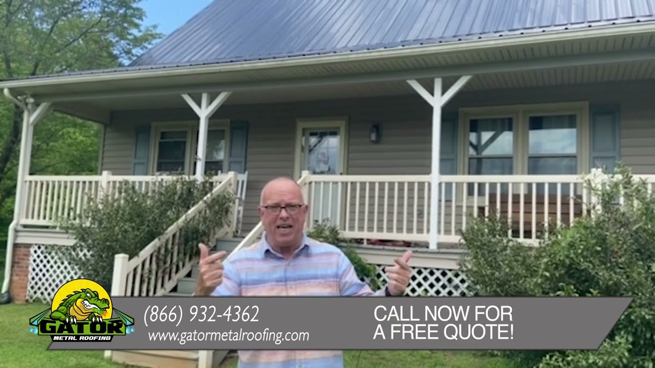 NC Homeowner's Stunning Roof Transformation | Gator Metal Roofing