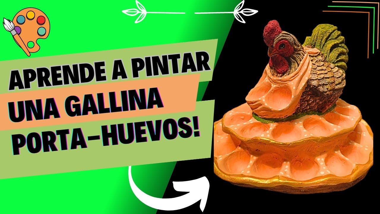 Pintando una gallina porta-huevos Para vender ⭐