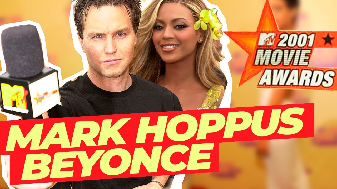Mark Hoppus & Beyonce hosting the 2001 MTV Movie Awards Pre Show (Subtítulos en Español)