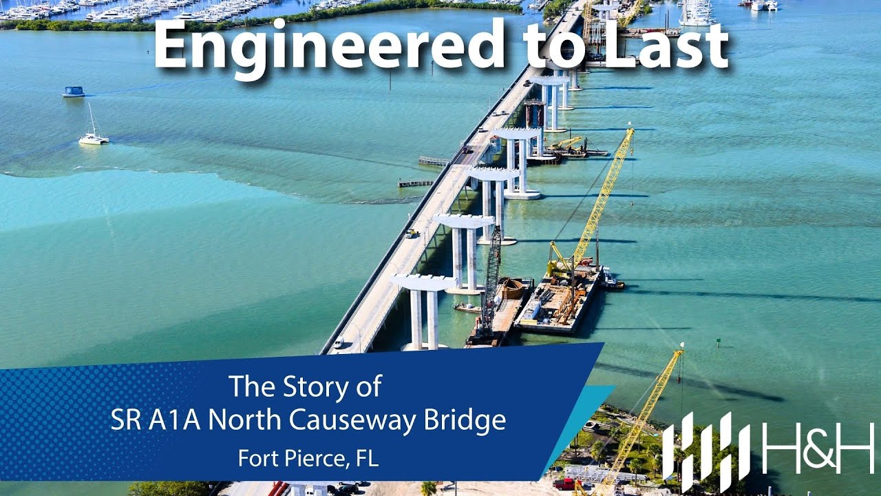 The Story of the SR A1A North Causeway Bridge Project | Bridge Construction