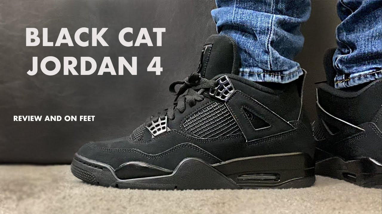 Jordan 4 Black Cat Review and On Feet