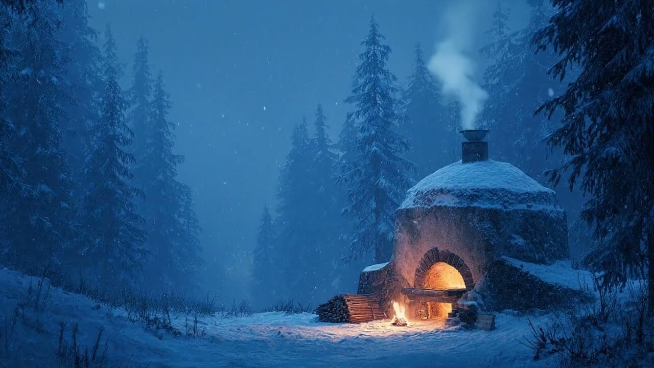 Mystic Snowbound Hearth ❄️ Peaceful Winter Medieval Music (1 Hour)
