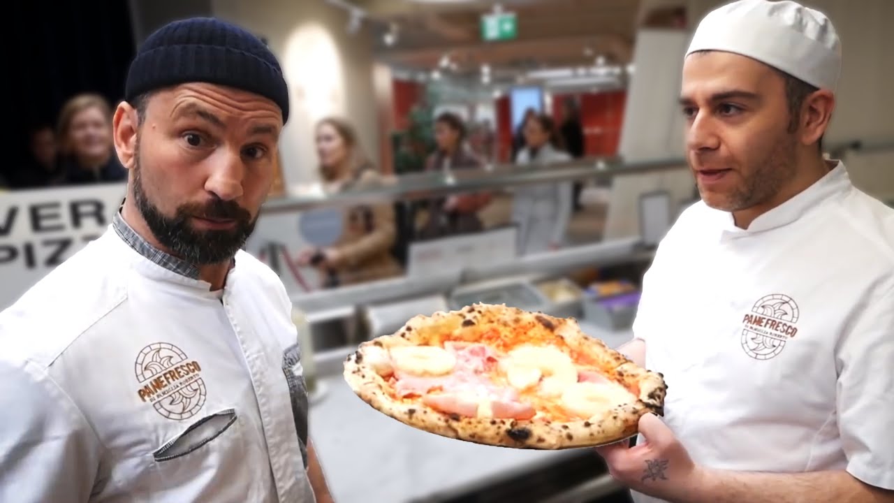 Hur man äter en Hawaiipizza
